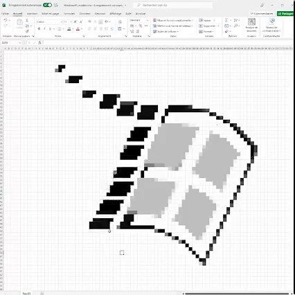 2.9K views · 32 reactions | Et vous, êtes-vous capable de reproduire le logo Windows 95 sur Excel ? | Windows | Facebook