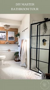 slow your scroll and watch 🤍 This little love letter to my pride & joy project is an answer to the most common comment I get on my reels — ✨it’s too fast✨ It’s the fast ones that catch & hold peoples’ attention, but this sloooow, thorough, almost romantic, natural-light-only tour makes me feel some type of way. Today’s featured blog post is all about this project - an overview of the roman clay wall, the diy shelving, the medicine cabinet, the wood wall, the shower - all of it is there. This is