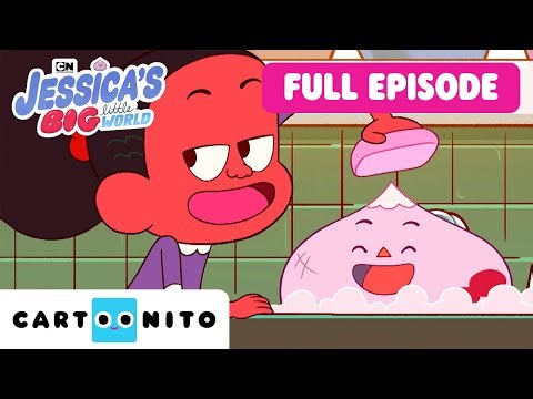 Small Uncle's Big Bath: FULL EPISODE | Jessica's Big Little World | Cartoonito