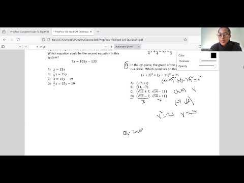SAT Math Practice #1 | One Question Explained (150-Question Series)@Preppros @strategictestprep