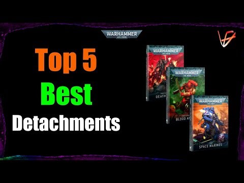 Top 5 STRONGEST Space Marines Detachments | Warhammer 40K Tactics