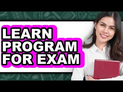 How to Learn Programming for Exam - Full Guide
