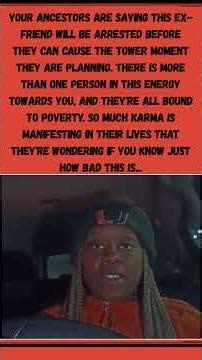 They'll be arrested before they can hide in your energy, peace be still.
