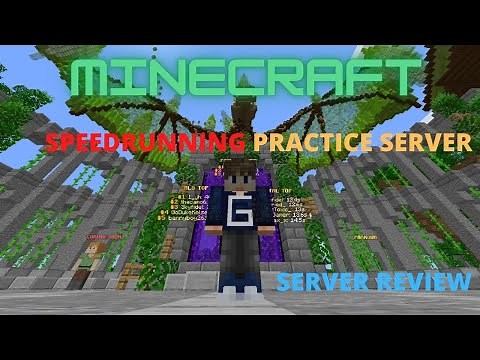 Minecraft Speedrun Practice Server (Server Review)(UPDATE SERVER EXPIRED)