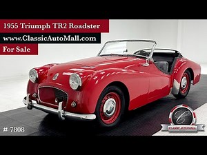 1955 Triumph TR2 Roadster Convertible - Consignments at Classic Auto Mall, Morgantown PA #automall