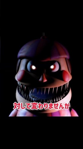 40秒FNAFキャラ解説 (Nightmare balloonboy) #fnaf #fivenightsatfreddys #フナフ #FNAF4 #ホラーゲーム