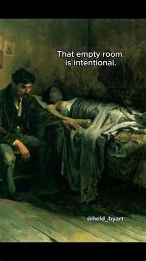no painting has ever effected me like this one "The Misery.' Cristóbal Rojas, 1886"