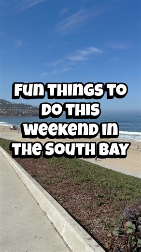 Weekend Roundup in the South Bay 🌤️ The South Bay is packed with family friendly events, cultural celebrations, and classic local favorites. Here’s what’s on the calendar: • Downtown Manhattan Beach Winter Sidewalk Sale • Southern California Live Steamers, free train rides at Wilson Park • 38th Annual MLK Jr. Parade and Celebration • The Canine Stars Stunt Show at Palos Verdes Performing Arts • Snow Slide Party • In N Out Car Show and Fundraiser at Seaside Lagoon, Redondo Beach • 19th Annual Ha