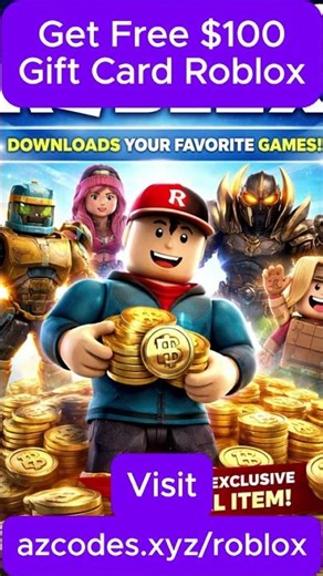 [Get Roblox Gift Cards Instantly] 🤑🤑👇[Just Complete my bio instructions and get gift card codes]