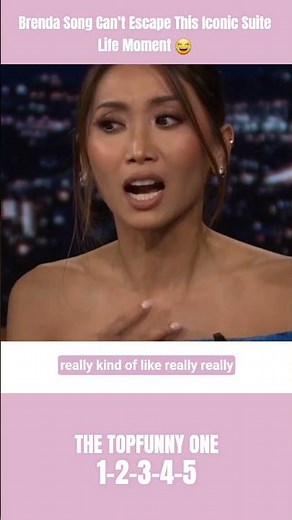 Brenda Song Can’t Escape This Iconic Suite Life Moment 😂 #shrots #viral #funny #comedy #interview