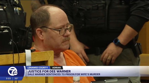 Dale Warner sentenced to more than 30 years in prison for murder of his wife, Dee