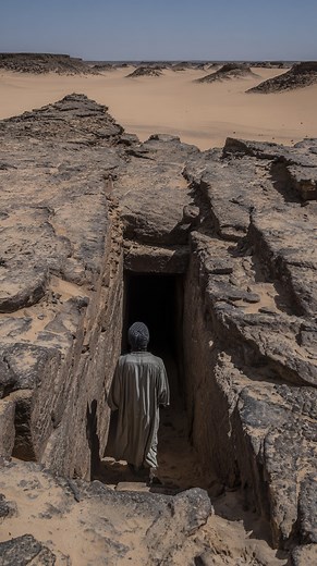 14K views · 240 reactions | The Black Tomb That Absorbs Light #tomb #light #discovery #pyramid | Life's Biggest Questions | Facebook