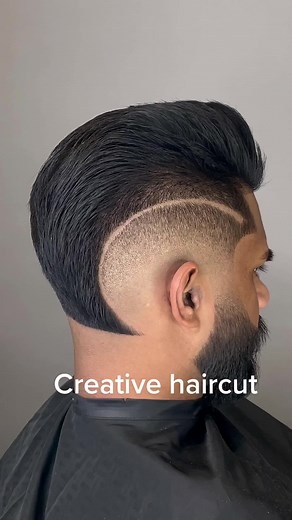 Creativity timeeeee #barber #barbering #barbereducation #creativehair #hair #haircut #menshaircut #trending