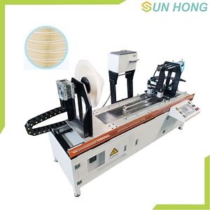 [Hot Item] Truck Air Filter Making Hot Melt Glue Winding String Injection Gluing Machine