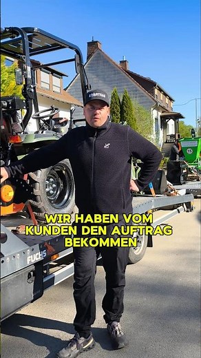 Perfekter Traktor für den Selbstversorger
