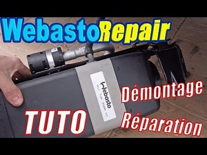 WEBASTO air top 3500 ST disassembly / repair tutorial