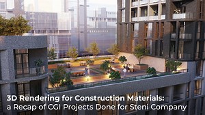 CGI Projects for Steni: Construction Materials - Archicgi com