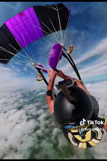 This is Video #984 from the 1000 Best Extreme Stunts on #XtremeHQ, and it’s FLAMES, FREEFALL & FULL SEND! 🔥🪂 Watch as this skydiver lights up their own parachute mid-air using a signal pistol, turning a routine descent into a blazing freefall! 😱💥 With the canopy disintegrating above, they deploy a reserve just in time—because style points only count if you survive. Absolute MADNESS! 🤯 ⚡ Would you pull the trigger or keep your chute in one piece? Drop a 🔥 if you'd even CONSIDER this stunt!