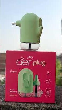 Godrej Aer Plug Unboxing & Review | Long Lasting Electric Air Freshener 🌸🌹