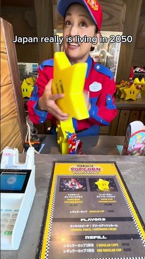 Star popcorn bucket from Super Nintendo World in Japan🇯🇵 ¥5000=$35 #japan #japanese #onlyinjapan