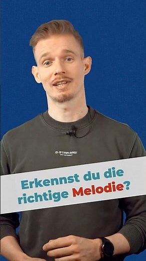 Can you recognize the correct melody?