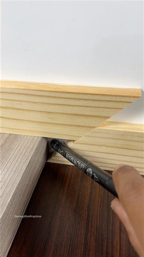 Smart Angle Measuring Trick Every Woodworker Should Know #trick #woodworkingtips #woodworkers