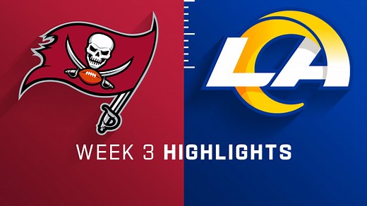 Buccaneers vs. Rams highlights | Week 3