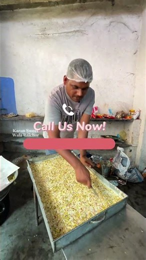 Moti Pak Chakki Cutting 😍🔥 Full Vlog on YouTube | Karan Sweet Wala Raichur