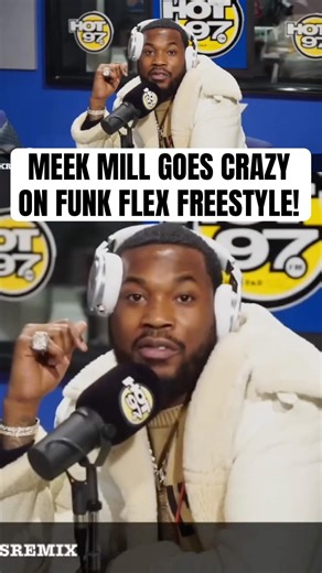 MEEK MILL Goes CRAZY On FUNK FLEX! (REMIX)