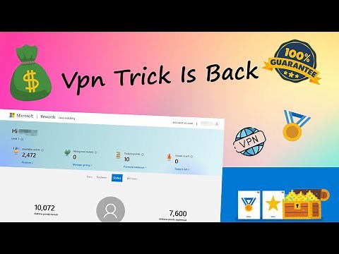 Microsoft Rewards 🤑VPN🤑 Trick Is Back | Every server working