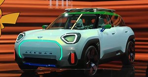 2.9K views · 57 reactions | What if a car could connect with your gaming console, just like it does with your smart phone? Check out this Mini Aceman concept car featuring Pikachu. #gamescom2022 | IGN | Facebook
