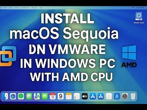 How to install macOS Sequoia on VMware in Windows PC