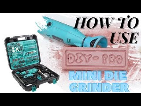 How to Use Rotary Tool Kit / Mini Die Grinder For Wood Carving | DIY Best Rotary Tool Kit