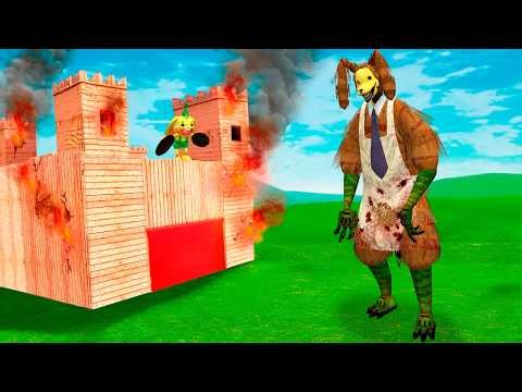 CAN PUMPKIN RABBIT DESTROY MY SECURE BUNKER? - Garry's Mod