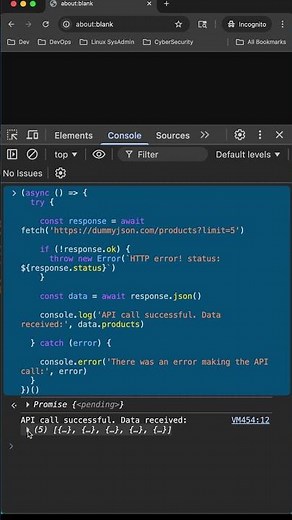 Test API Endpoints Directly in the Browser's Developer Tools #computerscience #developertools