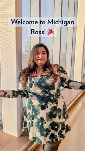 Congratulations and welcome to all of our Full-Time MBA Round 1 admits! We are thrilled for you to join the Ross community! 💙 💛 | Ross School of Business