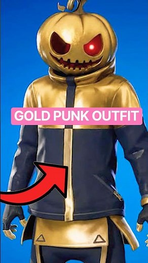 How to get GOLD PUNK Skin #fortnite #fortnitemares #shorts