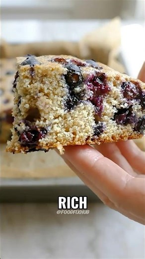 Blueberry Coffee Cake With No Flour 🫐☕