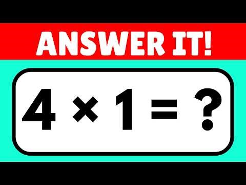 4 Times Table Quiz | 20 Questions Challenge | Fast Math Practice!