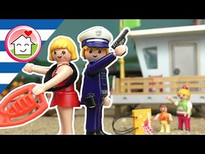 Playmobil Αστυνομία ταινία Κλέφτες στην παραλία - Οικογένεια Οικονόμου