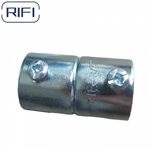 [Hot Item] EMT Set Screw Steel Coupling and Set Screw Connector