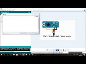 Arduino ile Manyetik sensör kullanımı (SS49E) / Linear hall effect sensor