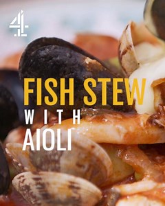 195K views · 558 shares | Jamie's summer fish stew - as seen on #JamieCooksItaly Channel 4 last night! The flavours of this one-pot wonder will blow your mind. With bread, peas and garlic aioli, it's fun to make and flexible meaning you can use whatever seafood is available to you. jamieol.com/SeafoodStew | Jamie Oliver | Facebook