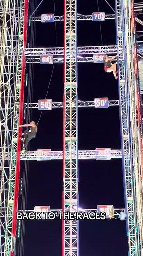 The race that crowned a Ninja the winner of the #AmericanNinjaWarrior Women’s Championship 🏆 Addy and Taylor’s skills are INSANE 🤯 #ANW #NinjaWarrior