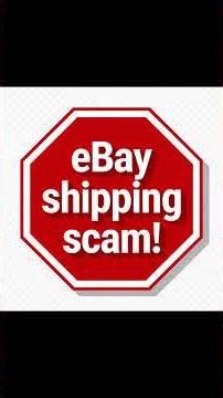 eBay shipping scam explained