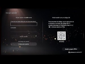 ¿Cómo iniciar sesión en PS5 con QR? / EDGAR RUSH