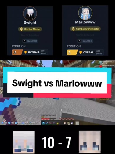 Full Fight Gameplay in Minecraft UHC Duel