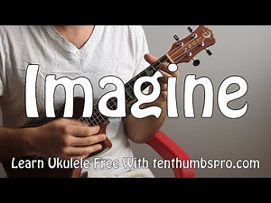 Imagine - John Lennon - How to play easy Ukulele beginner song tutorial