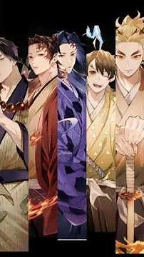 "Sengoku Era : The First Hashiras of Demon Slayer "