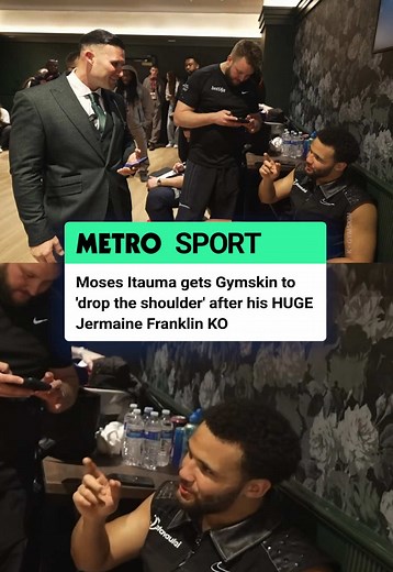 Moses Itauma Knocks Out Jermaine Franklin, Celebrates with Gymskin